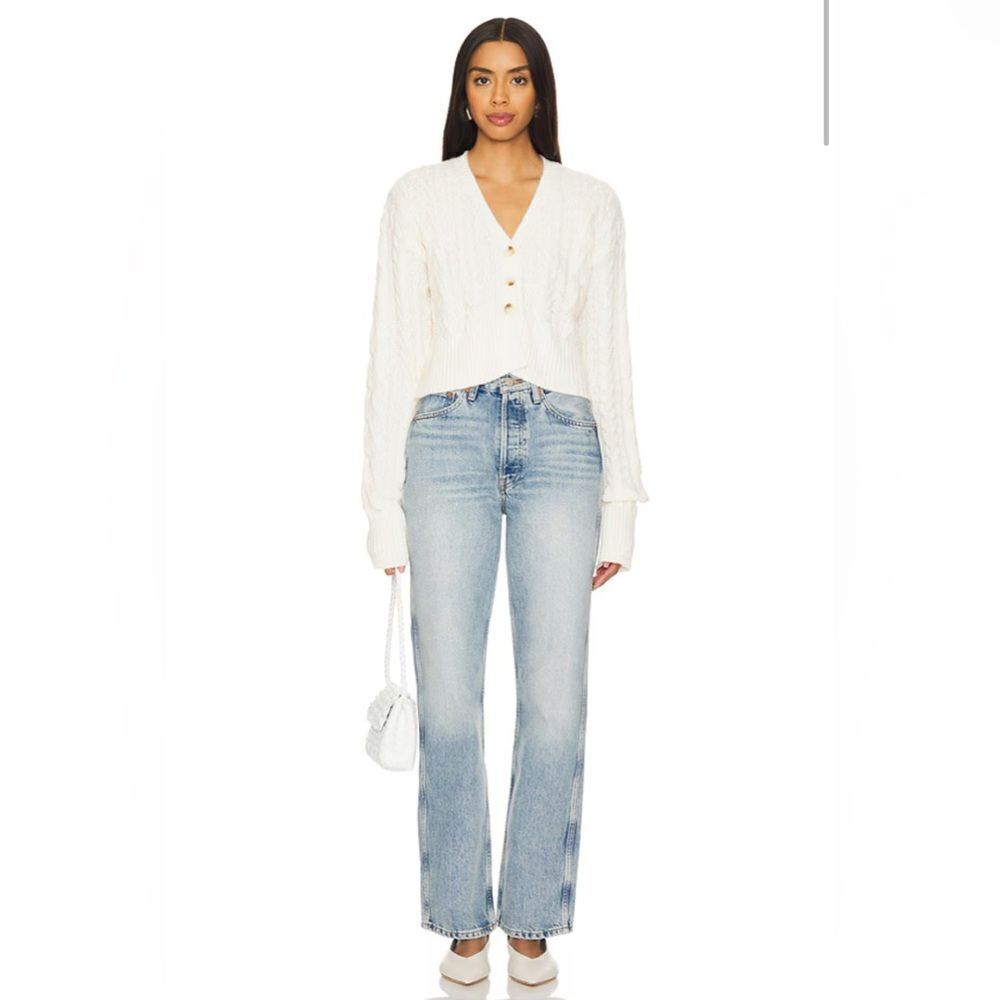 All The Ways Bailey Cardigan in Ivory